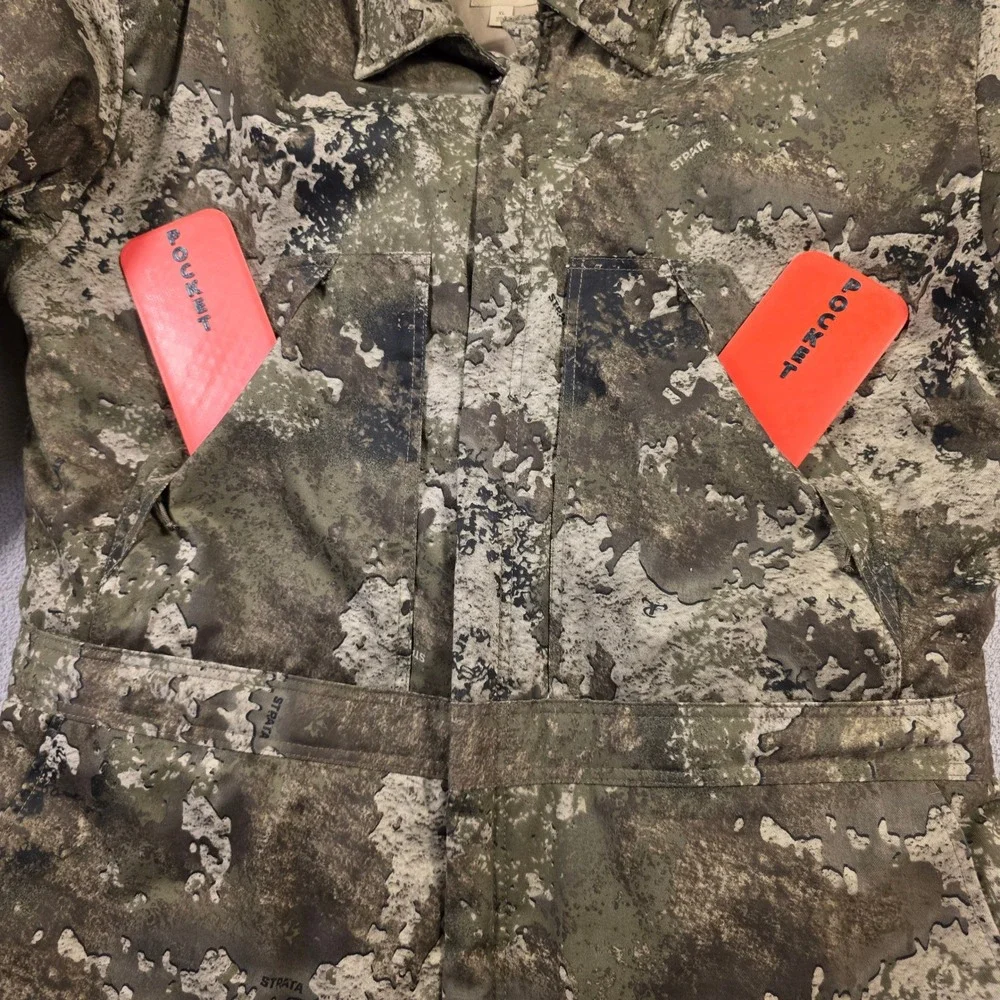 Redhead Coveralls Mens XL Green Strata Camo Insulated Hunting Workwear Outdoor